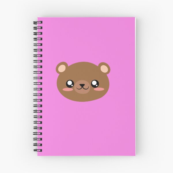 Item preview, cute brown bear face designed and sold by yessebel.