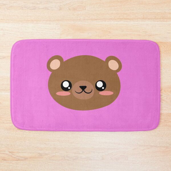 Item preview, cute brown bear face designed and sold by yessebel.
