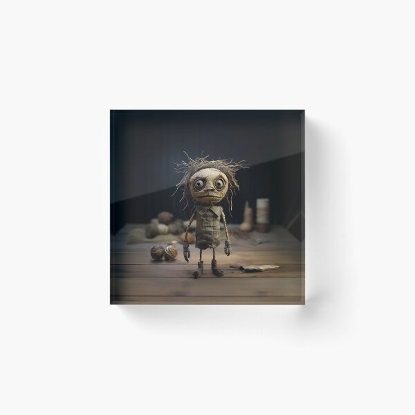 Item preview, Wild Hair Doll on Table - Horror Puppet designed and sold by Peter LOPEZ.