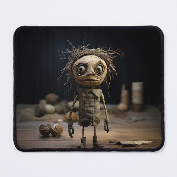 Item preview, Wild Hair Doll on Table - Horror Puppet designed and sold by Peter LOPEZ.