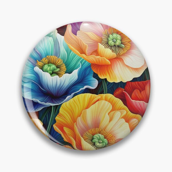 Artikelvorschau, Blumenmuster - Isländischer Mohn 9 entworfen und verkauft von Klara Acel.