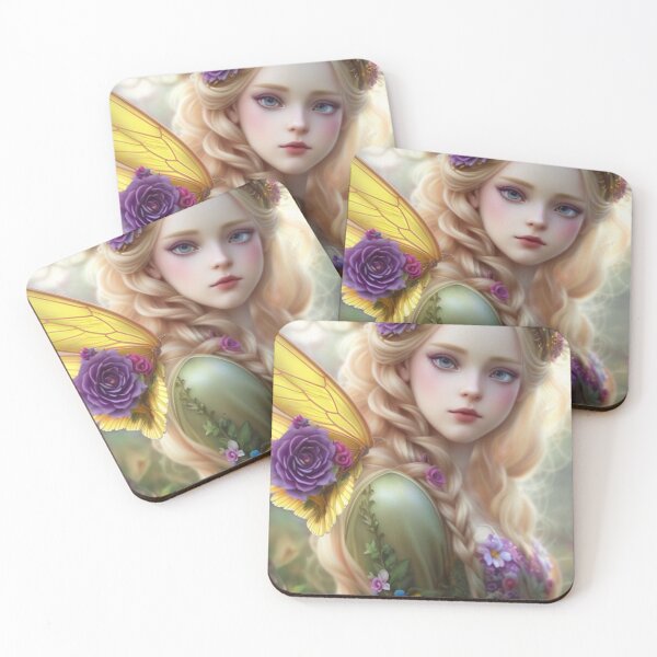 Item preview, Wary Tales Yellow Green Fairy designed and sold by WaryTales.
