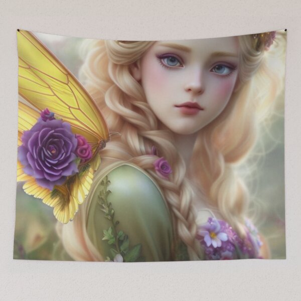 Item preview, Wary Tales Yellow Green Fairy designed and sold by WaryTales.