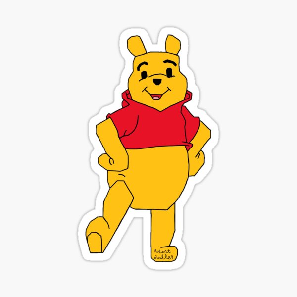 Honey Pot - Winnie the Pooh Sticker for Sale by Katelyn Van Praet