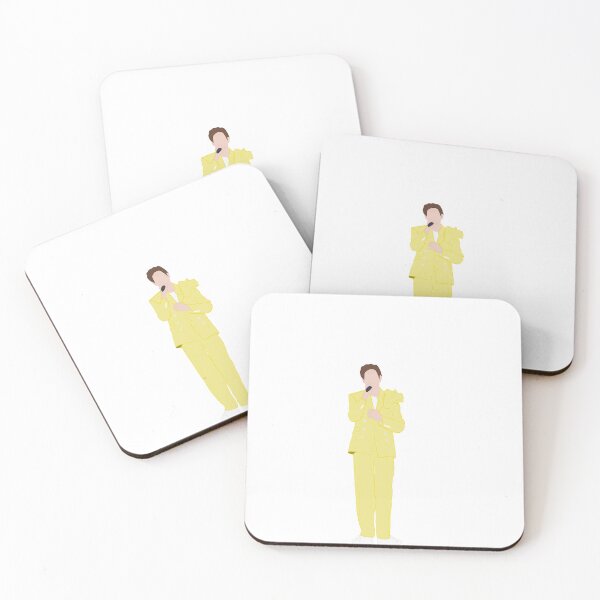 Item preview, MIKA concert yellow flower silhouette  designed and sold by lvnstickers.