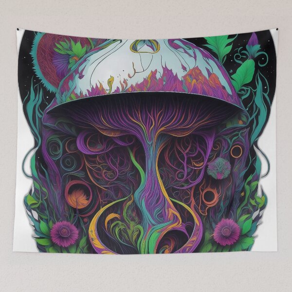 Item preview, Alien Fungi designed and sold by Transelasticart.