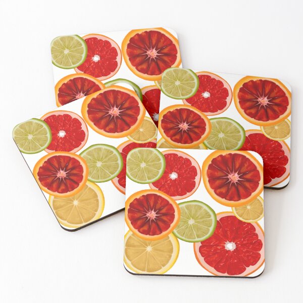 Item preview, Citrus Slices Repeating Pattern  designed and sold by fiatluxillust.