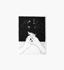 Tiger Teeth Art Board Print