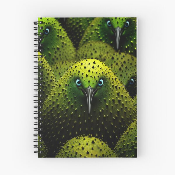 Item preview, Kiwi pattern is a beautiful design of Kiwi birds in fantasy vibrant green colors. designed and sold by Devilscrib Design.