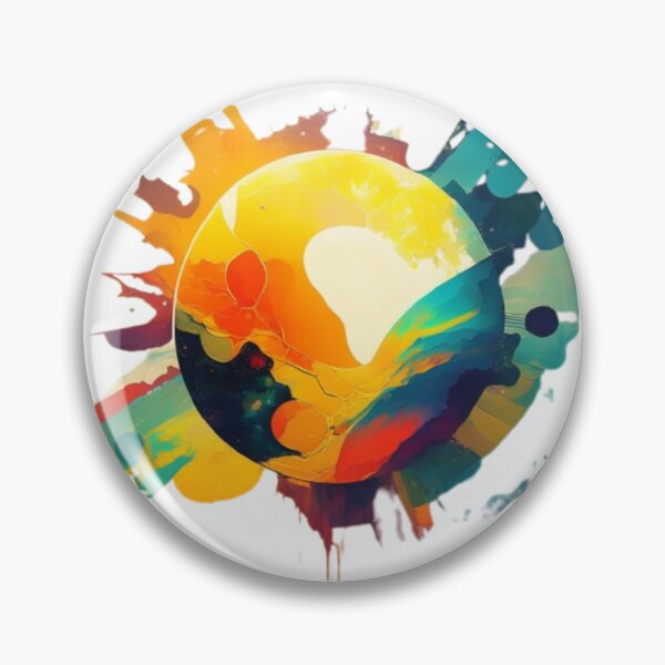 Item preview, Abstract Solar Energy – Vibrant Planetary Art designed and sold by GemBob Creations.