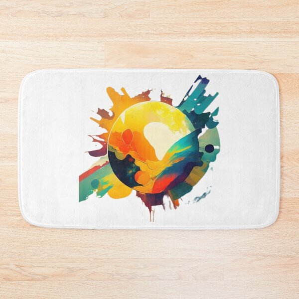 Item preview, Abstract Solar Energy – Vibrant Planetary Art designed and sold by GemBob Creations.