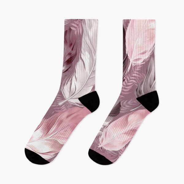 Item preview, Feathers - Rose, pink, mauve, gray, silver designed and sold by Highlandkings.