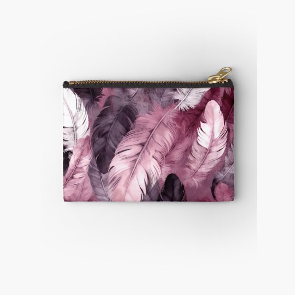Item preview, Feathers - Rose, pink, mauve, gray, silver 2 designed and sold by Highlandkings.