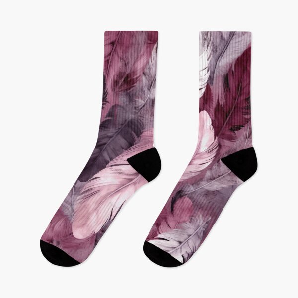 Item preview, Feathers - Rose, pink, mauve, gray, silver 2 designed and sold by Highlandkings.