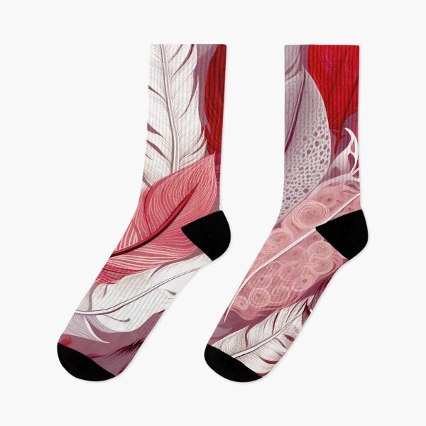 Item preview, Feathers - Rose, pink, mauve, gray, silver 3 designed and sold by Highlandkings.