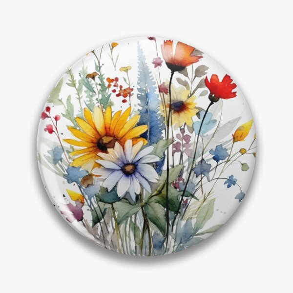 Item preview, Wild Flowers Botanical Flower Nature designed and sold by ArtFromBeyond.