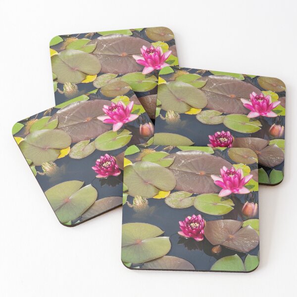 Item preview, Frog in a pond with flowers designed and sold by Revocat13.