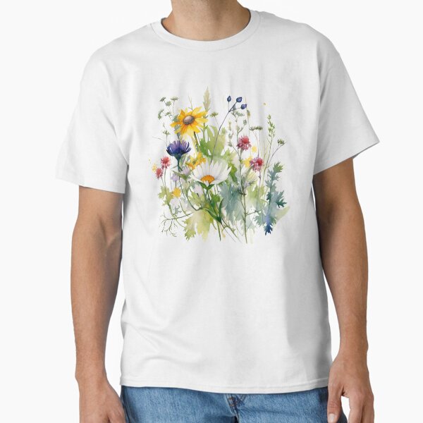 Aperçu de l'œuvre Fleurs sauvages Botanique Fleur Nature créée et vendue par ArtFromBeyond.