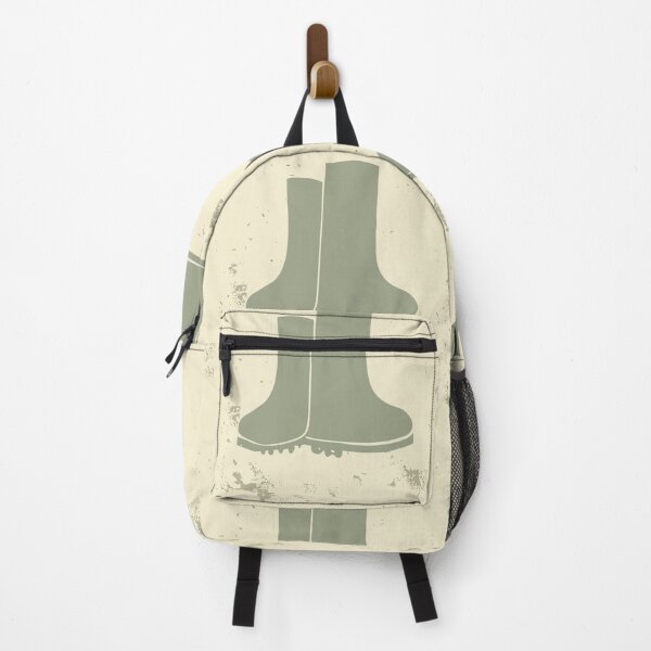 Item preview, Grunge Green Autumn Wellies in Green and Cream designed and sold by SamJanner.