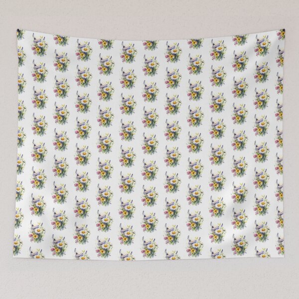 Item preview, Wild Flowers Botanical Flower Nature designed and sold by ArtFromBeyond.