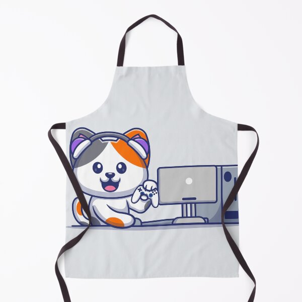 Item preview, Cute Cat Gaming - Cartoon designed and sold by hjian8219.