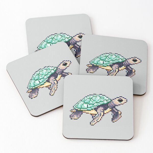 Item preview, Pixel Sea Turtle Design Print  designed and sold by randomtdesigns.