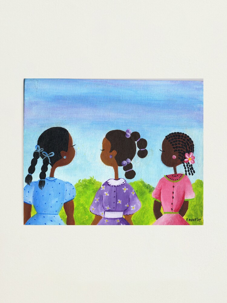 Alternate view of Cousins Photographic Print