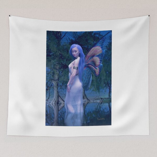 Item preview, Fairy standing in a pond designed and sold by Fantasyart123.