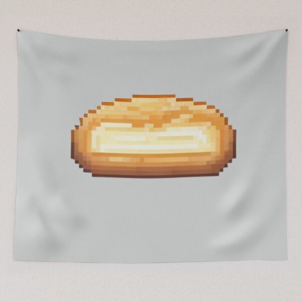 Item preview, Pixel Loaf of Bread Design Print  designed and sold by randomtdesigns.