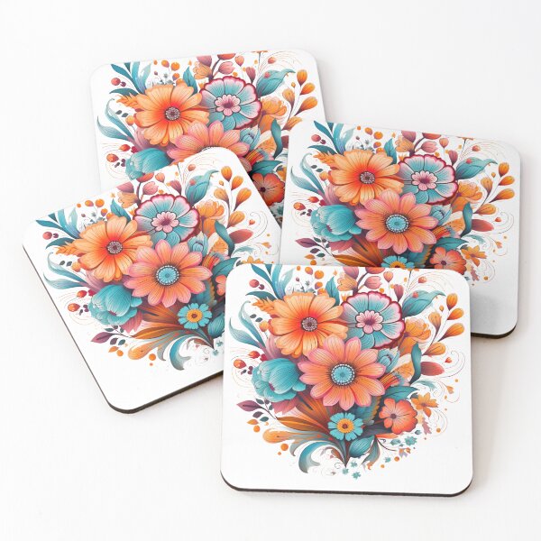 Item preview, Wild Flowers Botanical Flower Nature Colorfull Folk designed and sold by ArtFromBeyond.