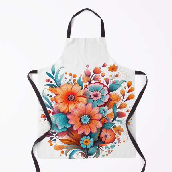 Item preview, Wild Flowers Botanical Flower Nature Colorfull Folk designed and sold by ArtFromBeyond.