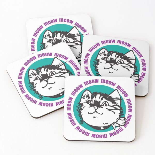 Item preview, Meow, meow kitten designed and sold by HelenDBVickers.