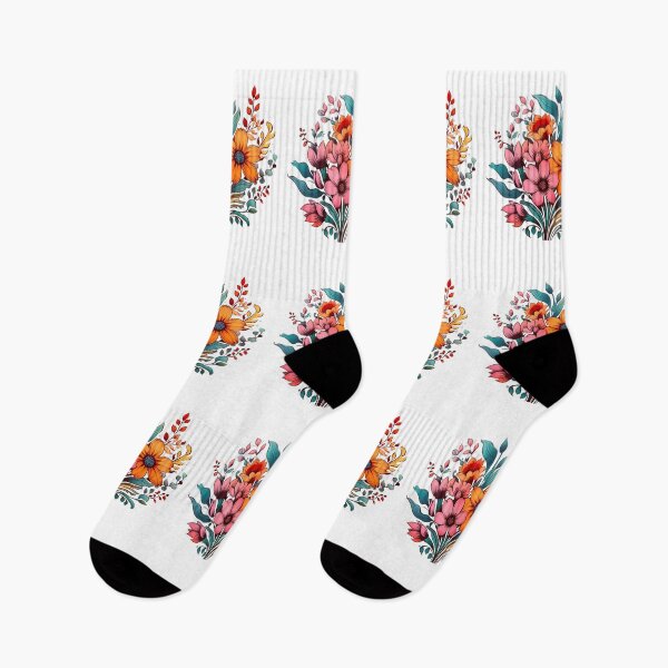 Item preview, Wild Flowers Botanical Flower Nature Colorfull Folk designed and sold by ArtFromBeyond.