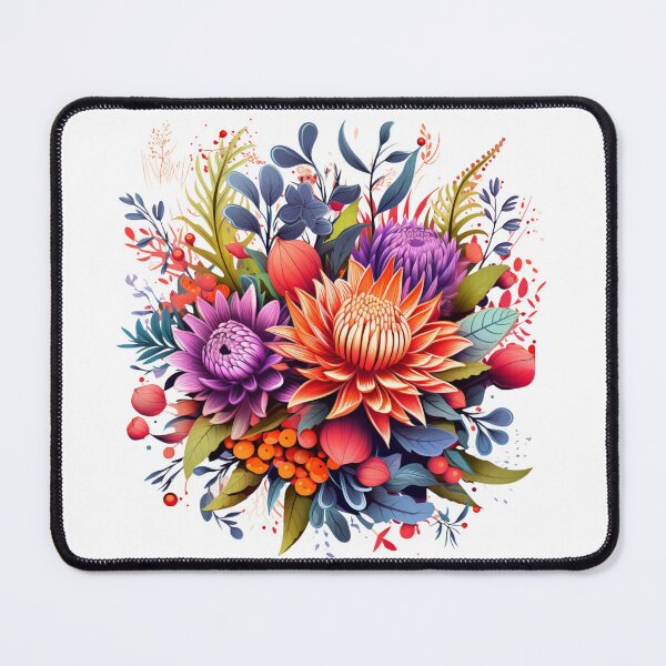 Item preview, Wild Flowers Botanical Flower Nature Colorfull Folk designed and sold by ArtFromBeyond.