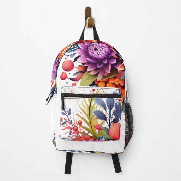 Item preview, Wild Flowers Botanical Flower Nature Colorfull Folk designed and sold by ArtFromBeyond.