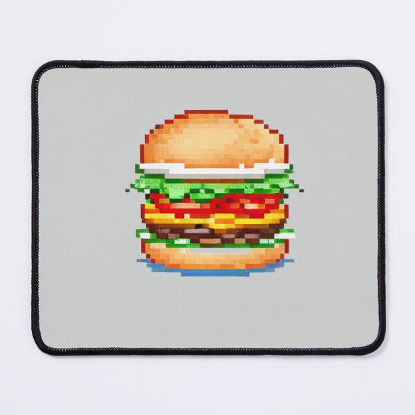 Item preview, Pixel Hamburger Design Print  designed and sold by randomtdesigns.