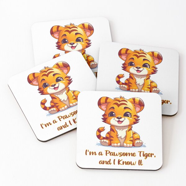 Item preview, I am a Pawsome Tiger, and I Know It designed and sold by OCNau.
