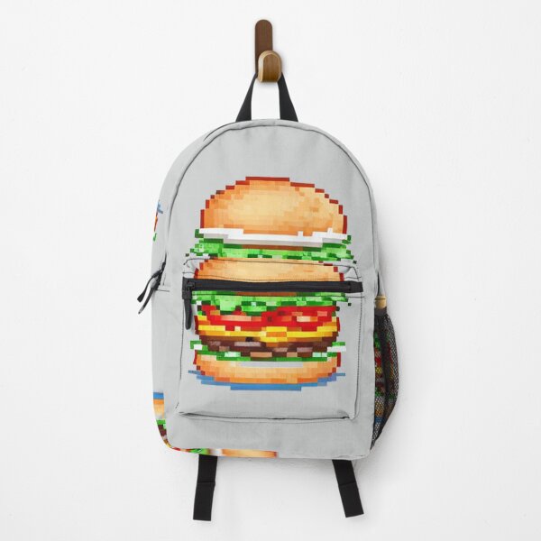 Item preview, Pixel Hamburger Design Print designed and sold by randomtdesigns.