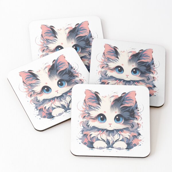 Item preview, Cute Cartoon Cat-8 designed and sold by Algaefield.
