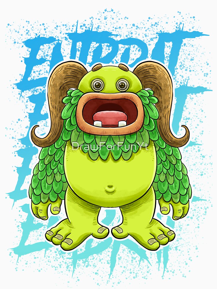 Wubbox My Singing Monsters Art Board Print for Sale by DrawForFunYt