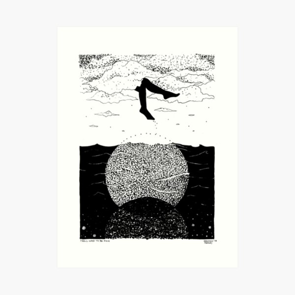 Feels Good To Be High Art Print