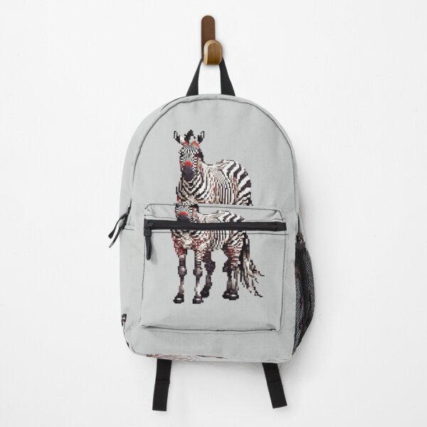 Item preview, Pixel Zebra Design Print designed and sold by randomtdesigns.