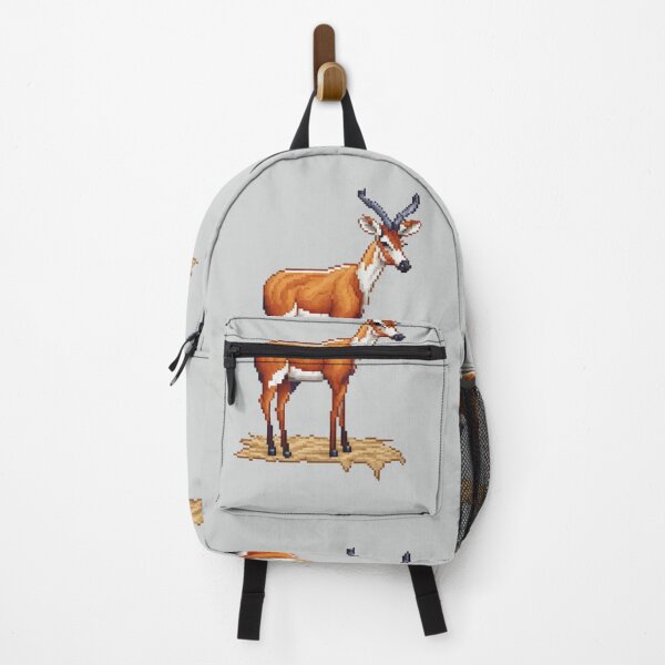 Item preview, Pixel Antelope Gazelle Design Print designed and sold by randomtdesigns.