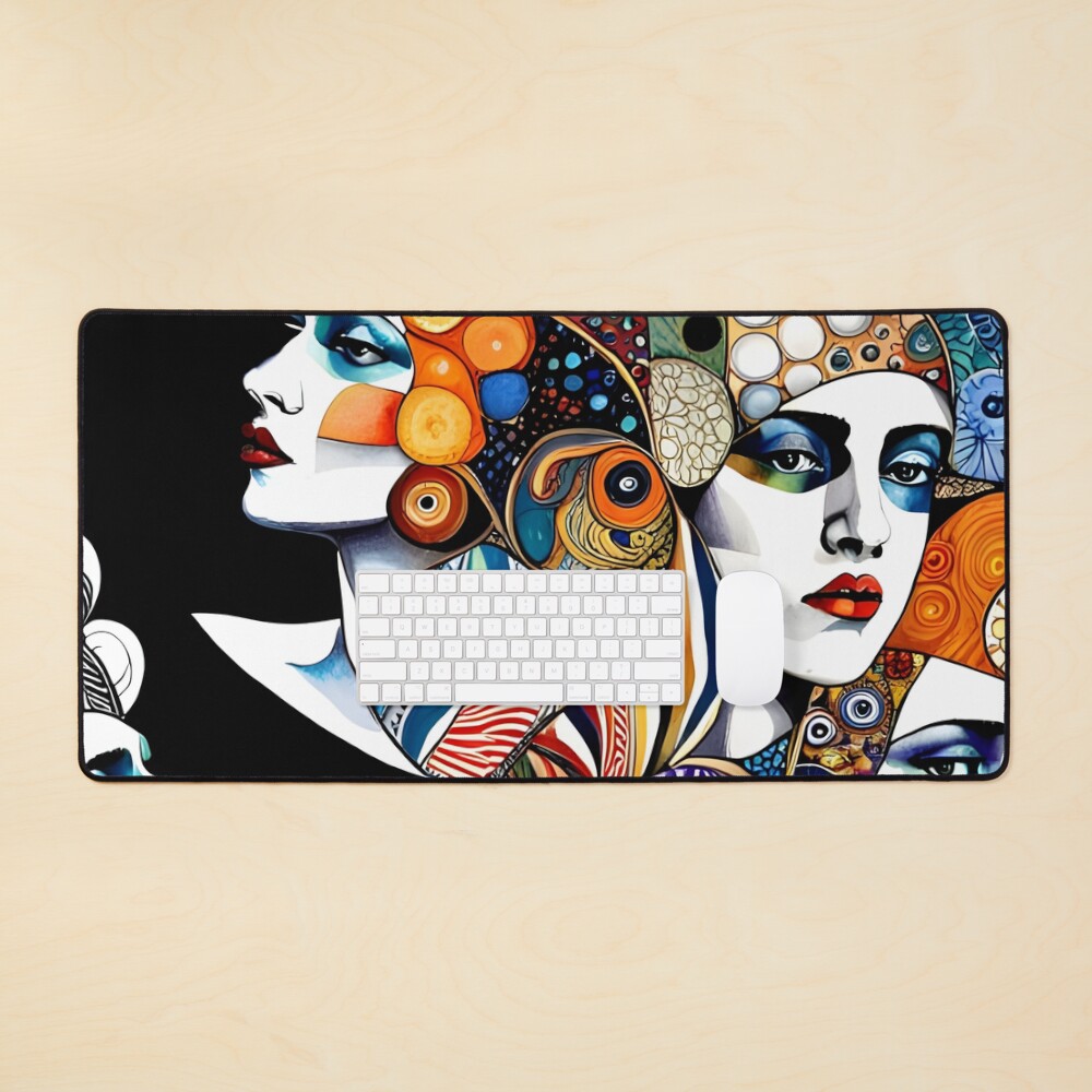 Item preview, Desk Mat designed and sold by BrooklynPopArts.