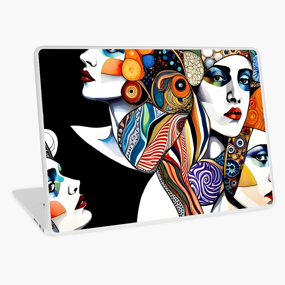 Item preview, Laptop Skin designed and sold by BrooklynPopArts.
