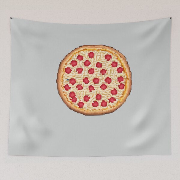 Item preview, Pixel Pizza Design Print  designed and sold by randomtdesigns.