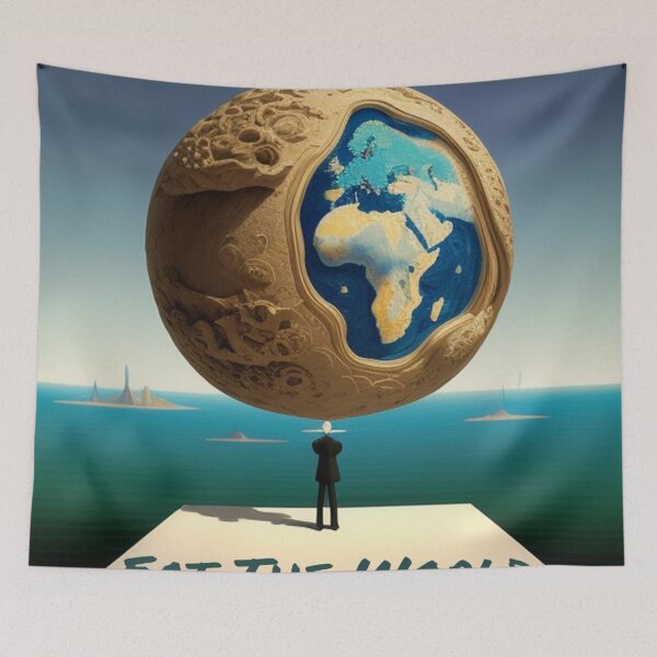 Item preview, Eat the world  designed and sold by Roxburylane.