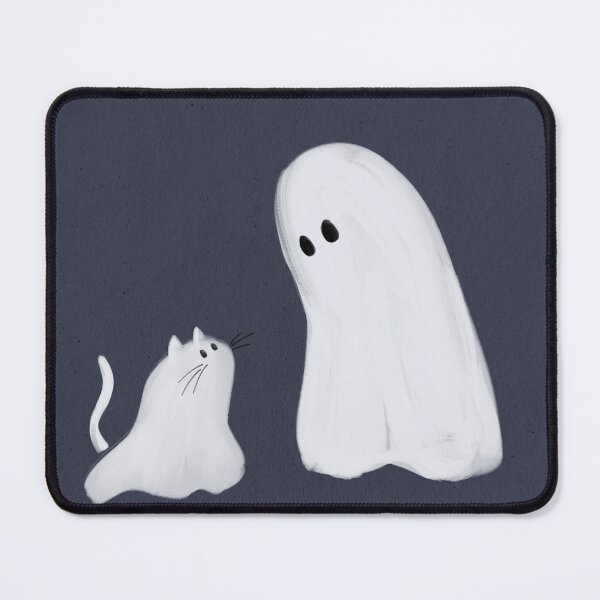Item preview, Happy Ghost and Cat Friend designed and sold by srsig designs.