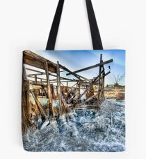 Trailer - not for rent: Salton Sea Beach Tote Bag