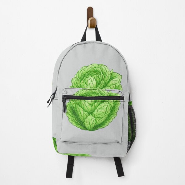 Item preview, Pixel Cabbage Lettuce Design Print designed and sold by randomtdesigns.
